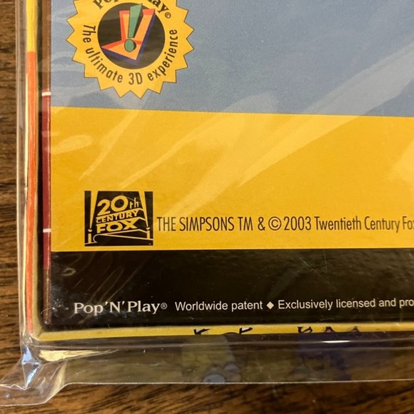 Simpsons Pop-N=Play Collectible Mailer - Picture 3 of 5